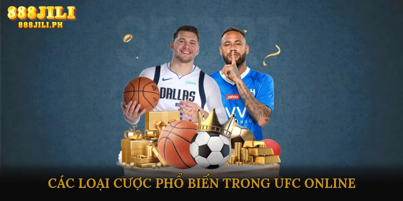 Các loại cược phổ biến trong UFC online