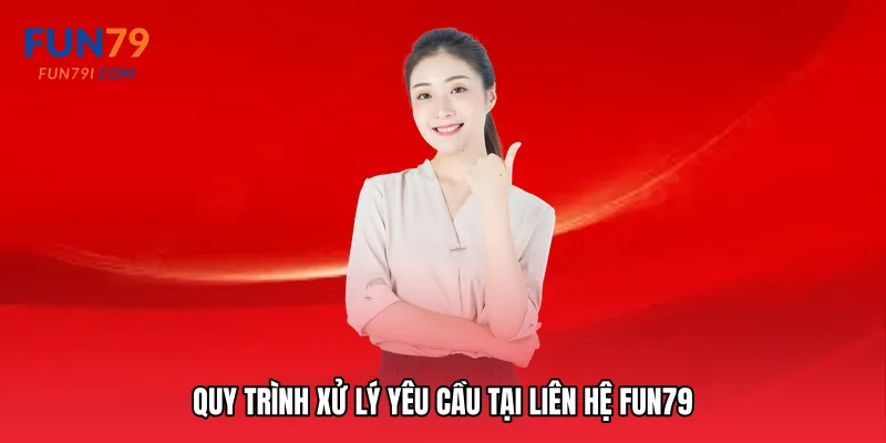 Quy trình xử lý yêu cầu tại Liên hệ Fun79